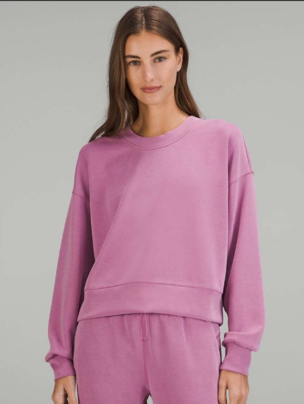 Lululemon Perfectly Oversized Cropped Crew